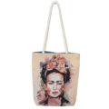Frida Kahlo Portréval Díszített Elegáns Gobelin Válltáska