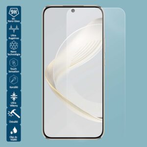 Huawei Mate 10 Lite készült Wontis Nano Képernyővédő Fólia, ultra vékony és 9H keménységű védelem