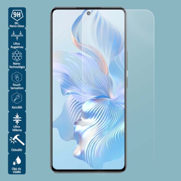Huawei Nova 9 SE készült Wontis Nano Képernyővédő Fólia, ultra vékony és 9H keménységű védelem