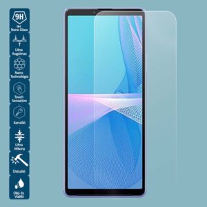 Sony Xperia 10 V készült Wontis Nano Képernyővédő Fólia, ultra vékony és 9H keménységű védelem